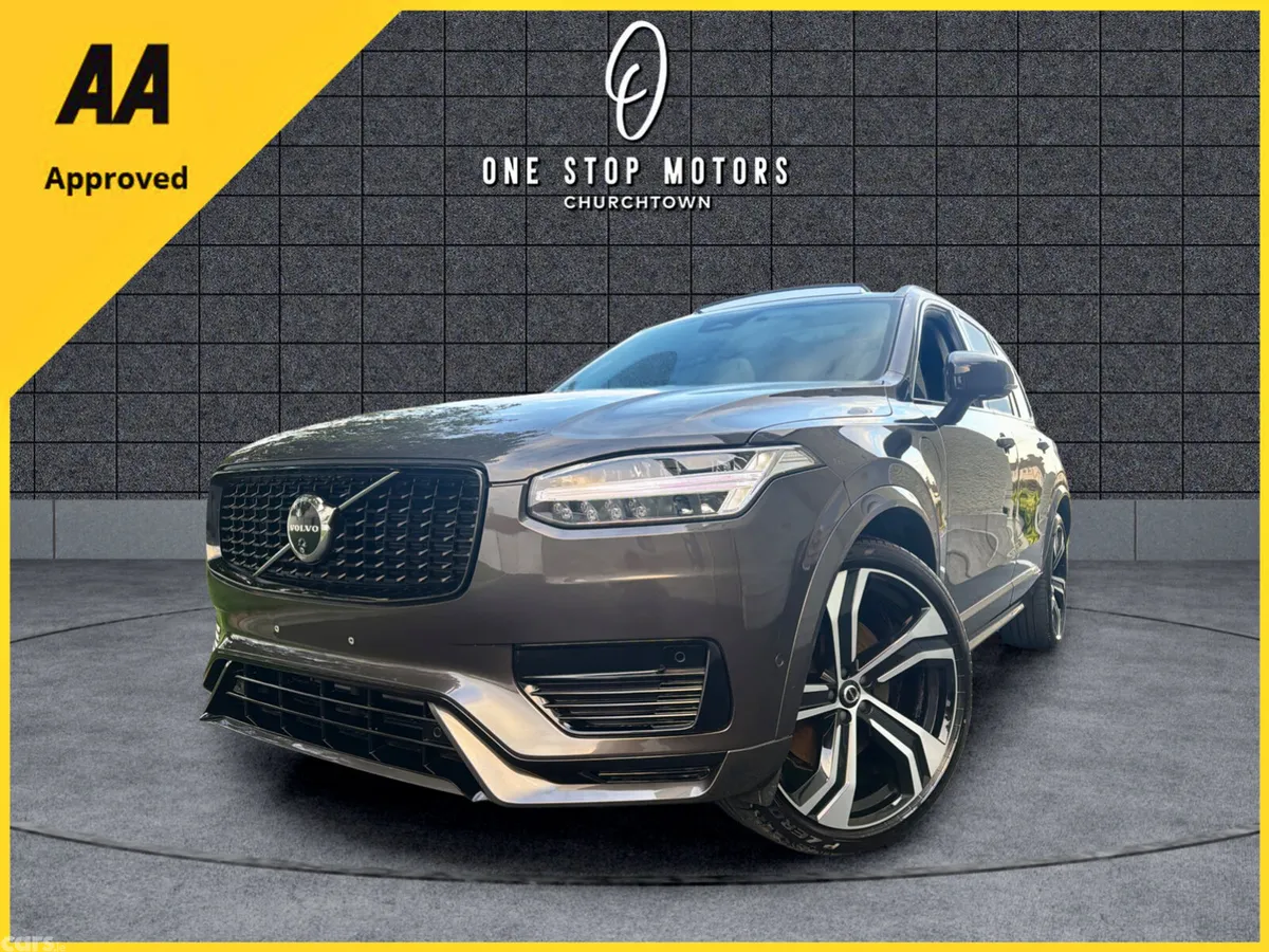 Volvo XC90 SUV, Petrol Plug-in Hybrid, 2024, Grey