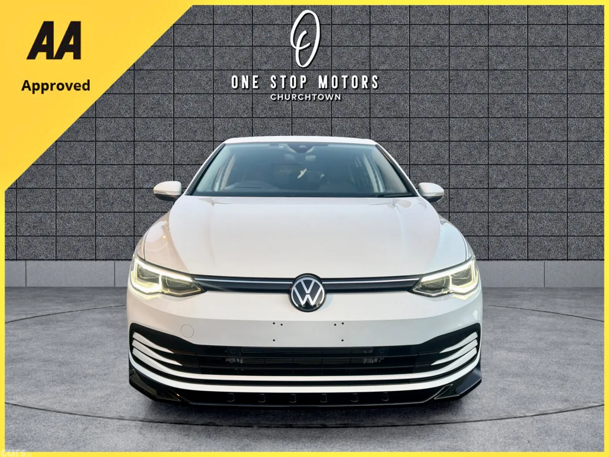 Volkswagen Golf Hatchback, Petrol Hybrid, 2021, White