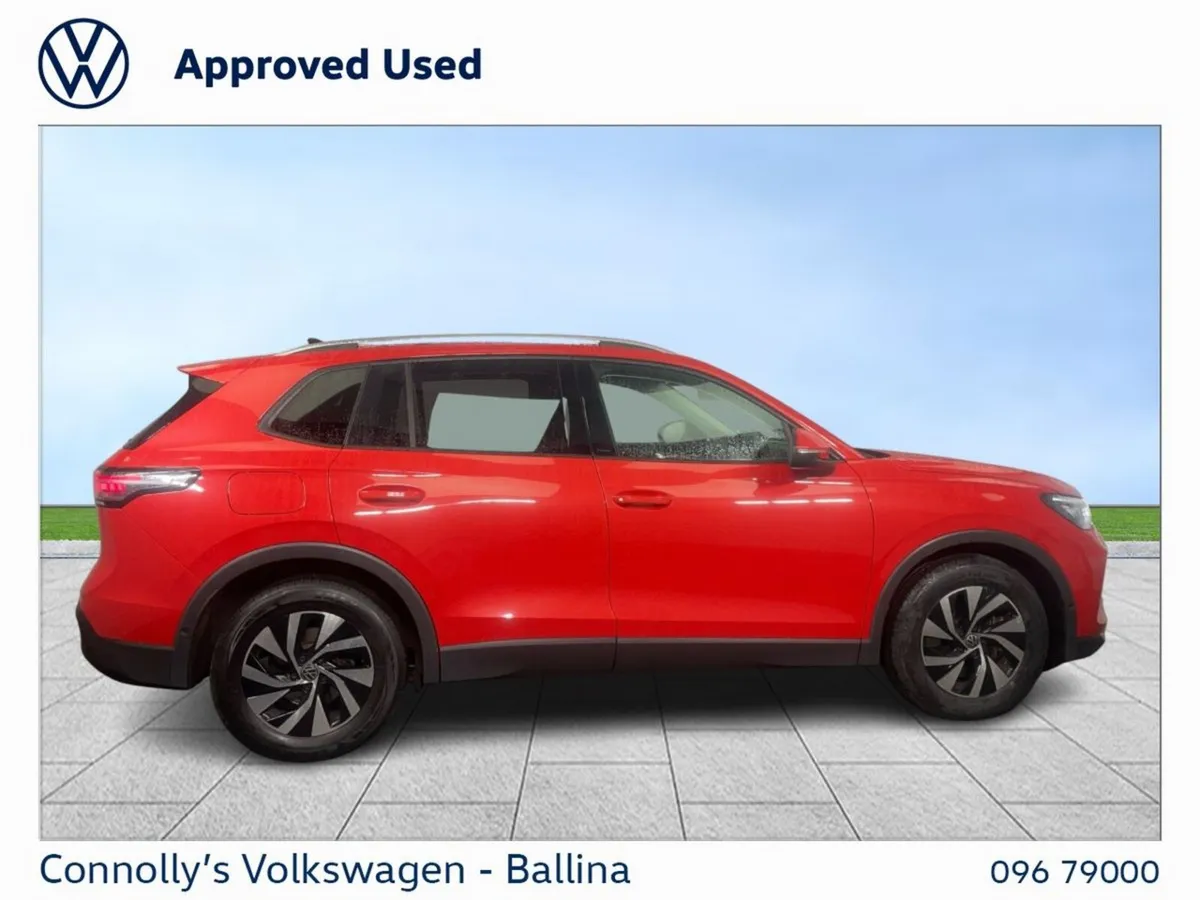 Volkswagen Tiguan SUV, Diesel, 2024, Red