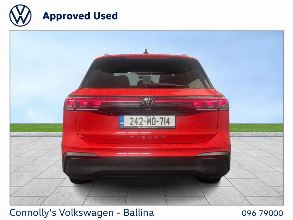 Volkswagen Tiguan SUV, Diesel, 2024, Red
