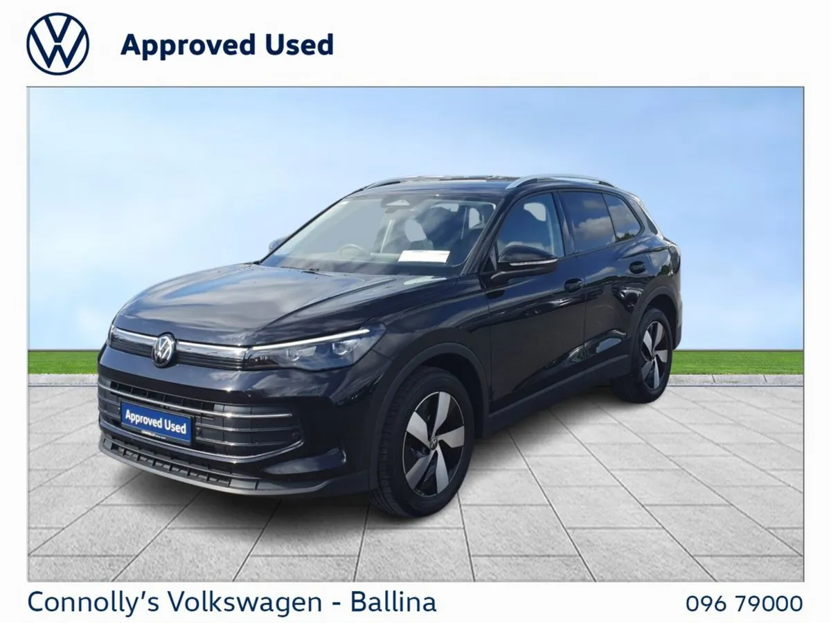 Volkswagen Tiguan SUV, Diesel, 2024, Black