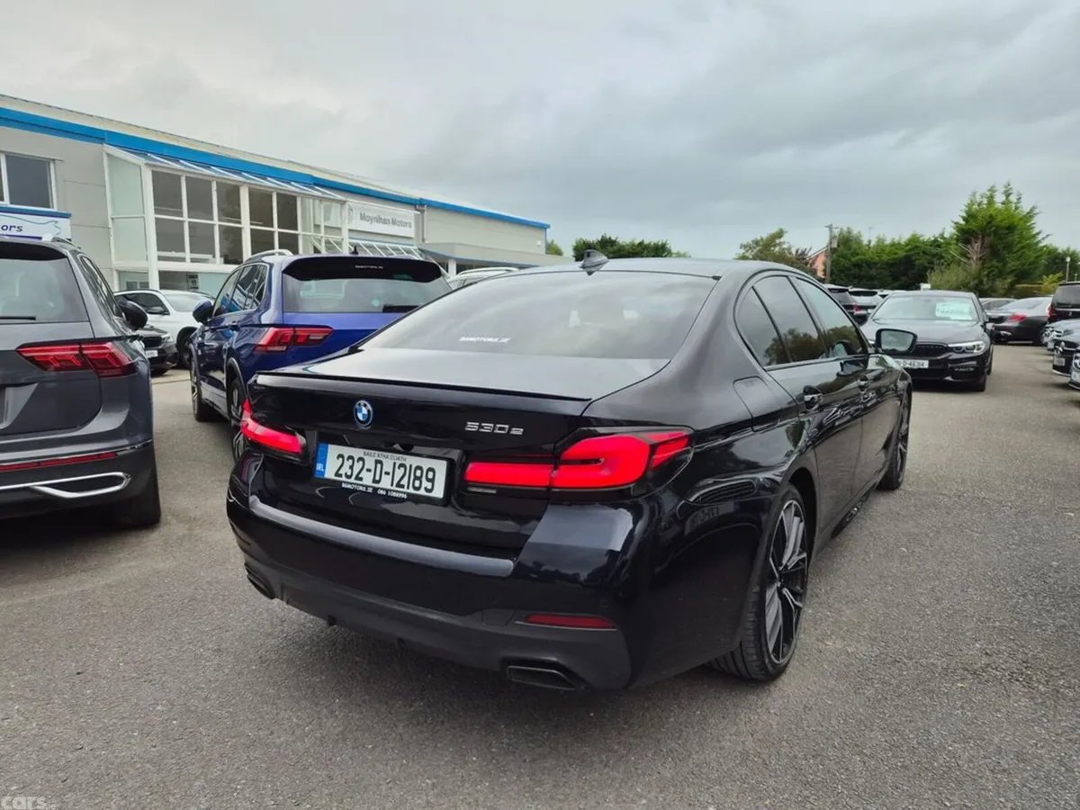 BMW 5-Series Saloon, Petrol Plug-in Hybrid, 2023, Black