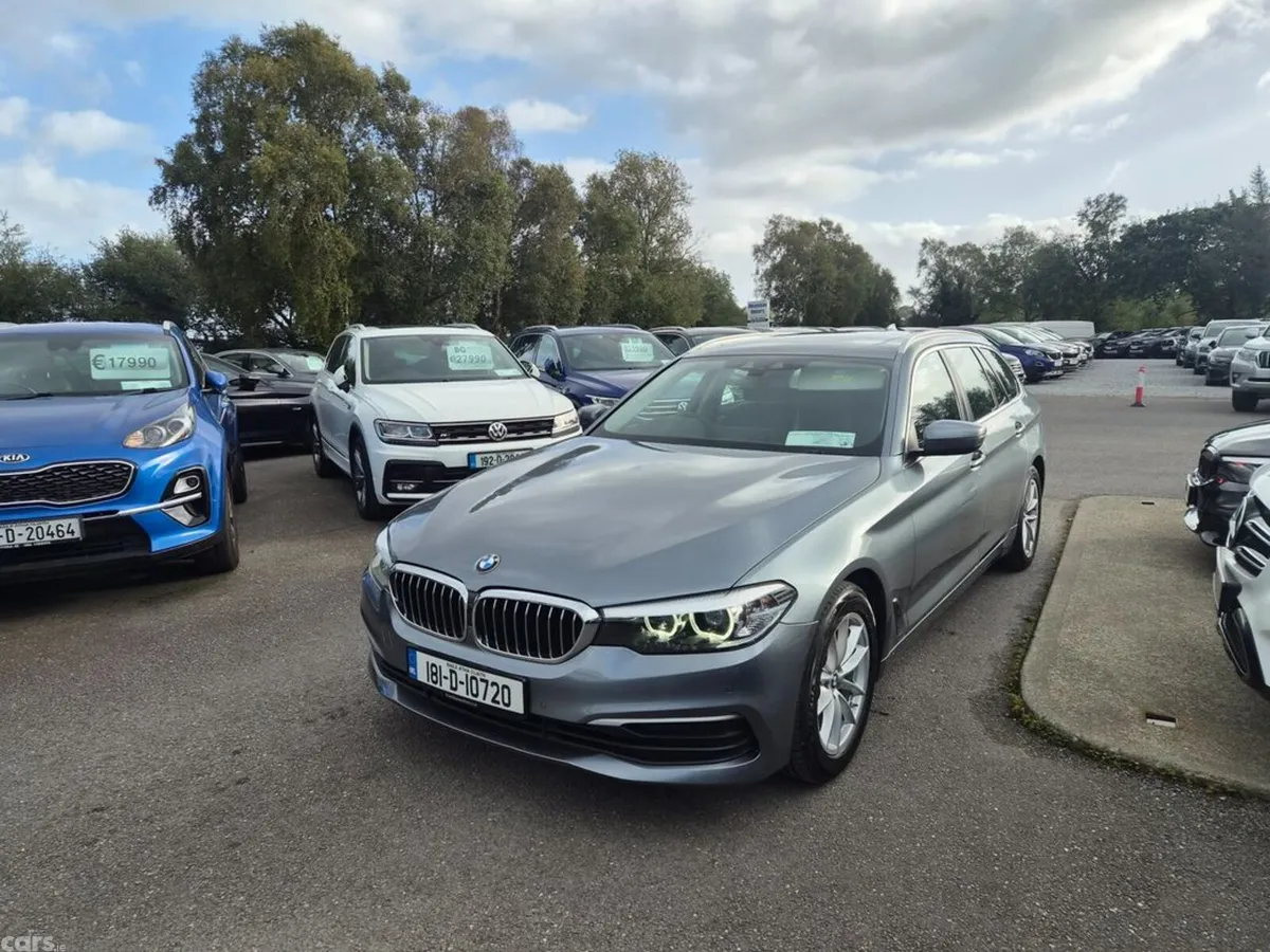 BMW 5-Series Estate, Diesel, 2018, Grey