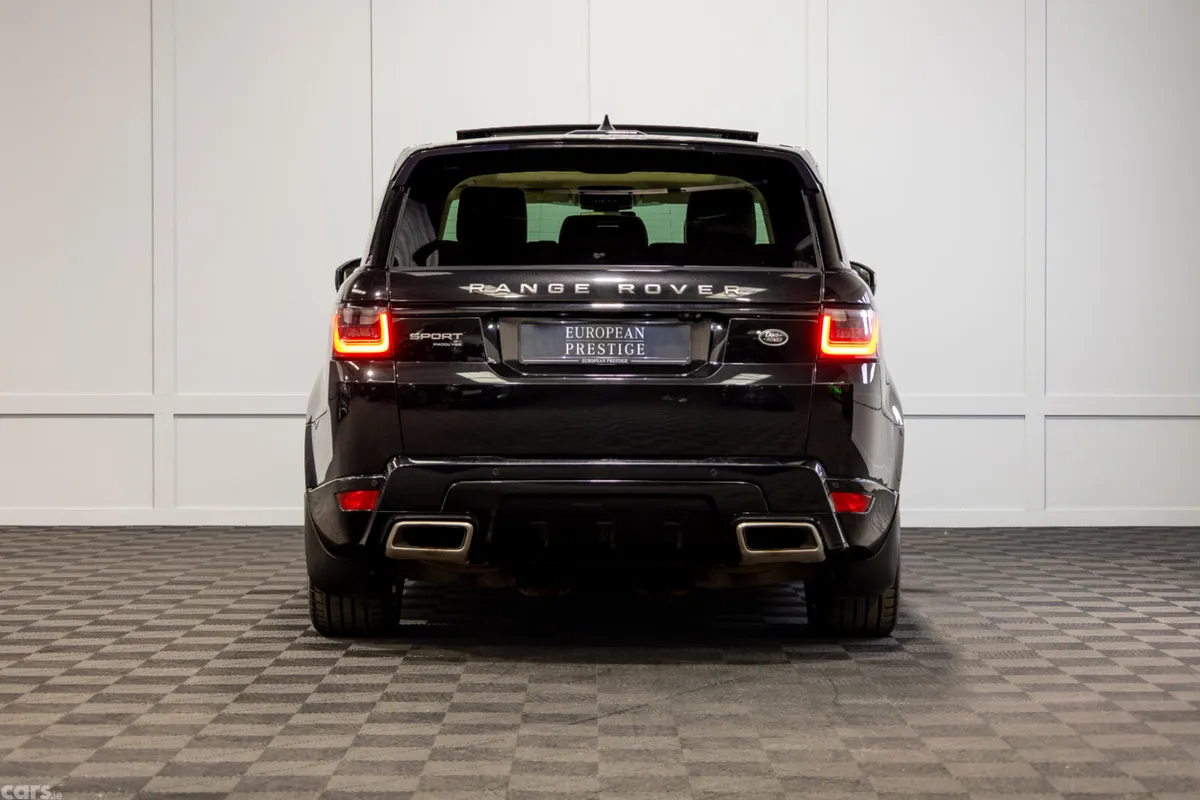 Land Rover Range Rover Sport SUV, Petrol Plug-in Hybrid, 2020, Black