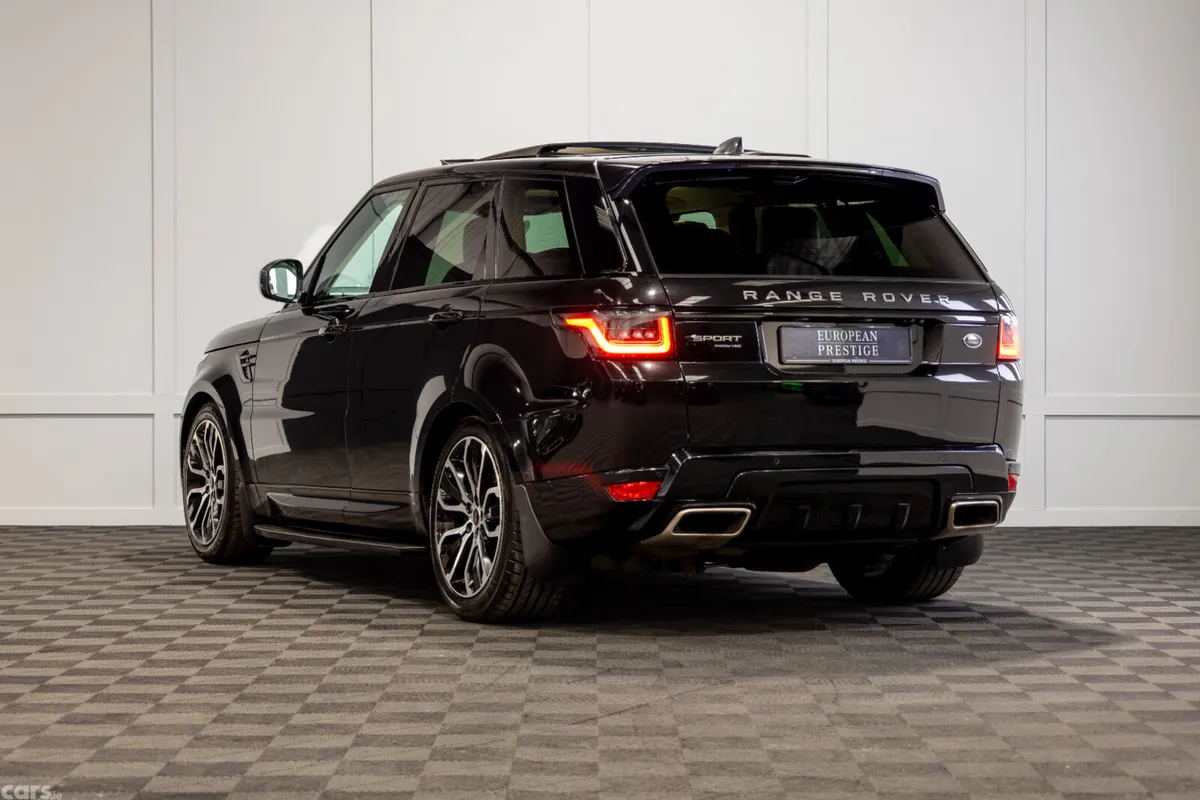 Land Rover Range Rover Sport SUV, Petrol Plug-in Hybrid, 2020, Black