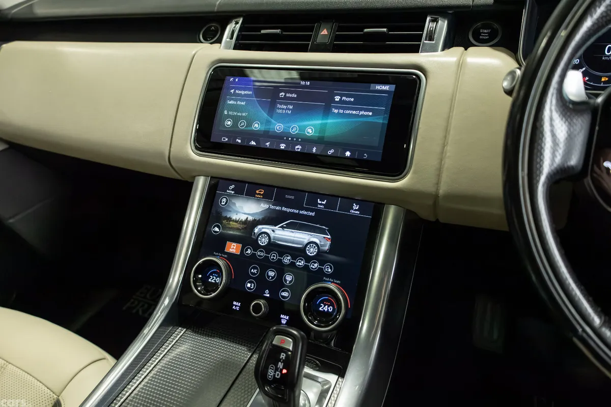 Land Rover Range Rover Sport SUV, Petrol Plug-in Hybrid, 2020, Black