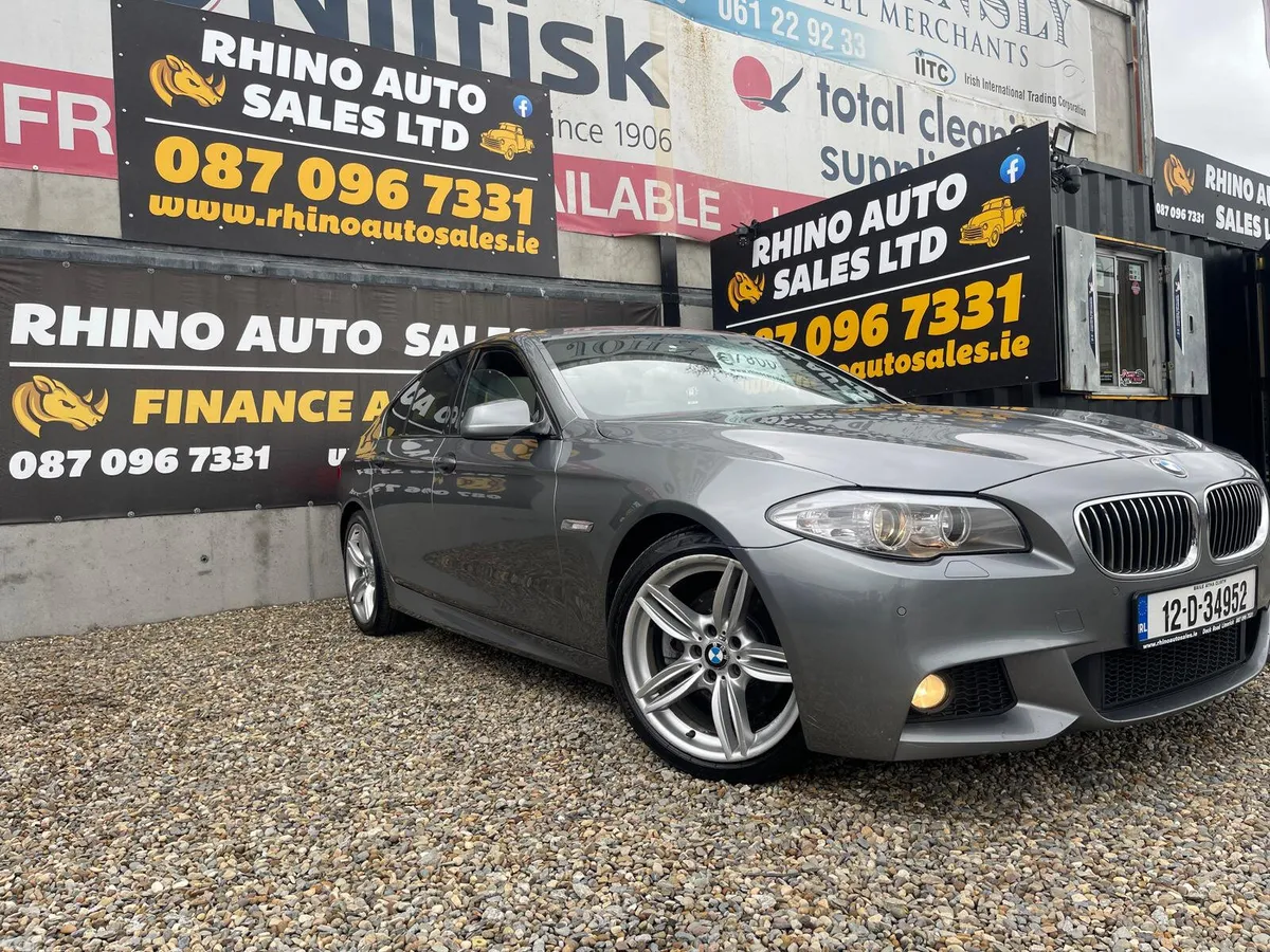 BMW 5-Series Saloon, Diesel, 2012, Grey