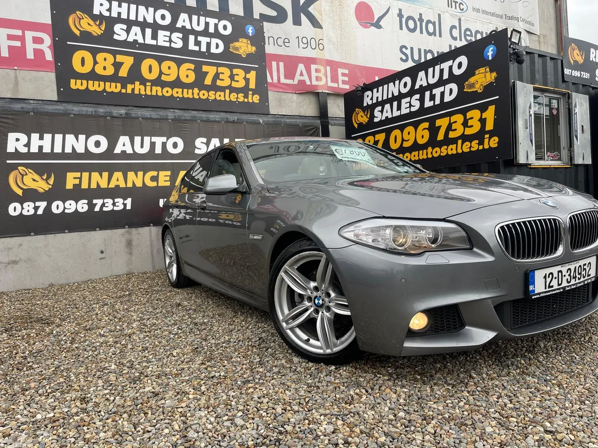 BMW 5-Series Saloon, Diesel, 2012, Grey