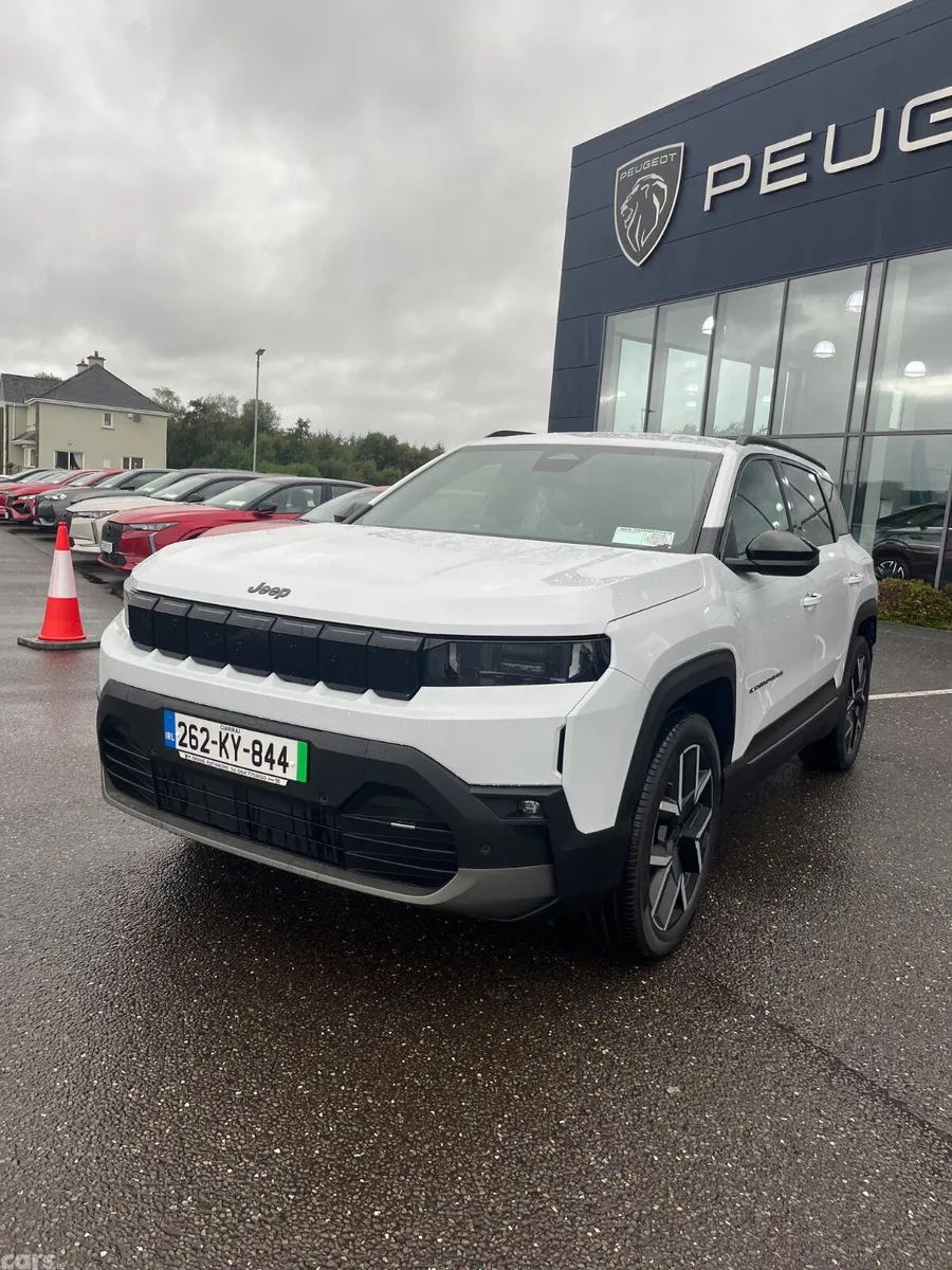 Jeep Compass SUV, Electric, 2026, White