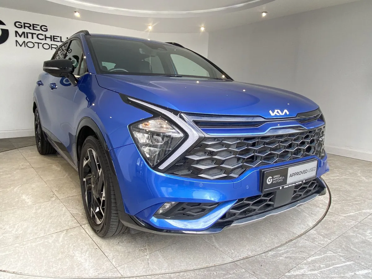Kia Sportage SUV, Petrol Hybrid, 2024, Blue