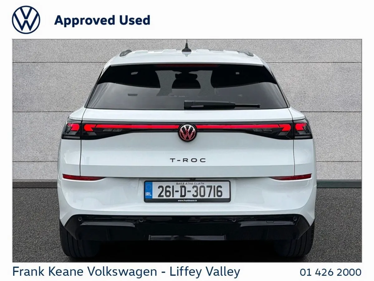 Volkswagen T-Roc SUV, Petrol, 2026, White