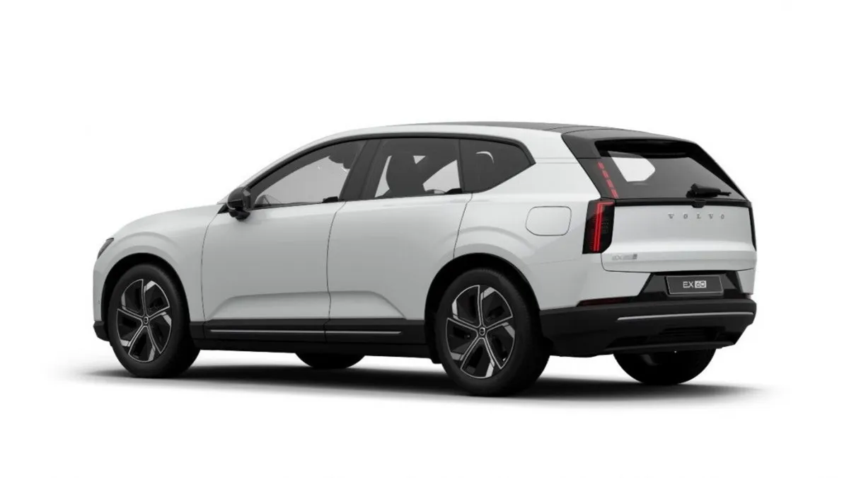Volvo EX60 SUV, Electric, 2027, White