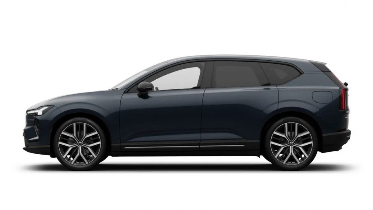 Volvo EX60 SUV, Electric, 2027, Blue