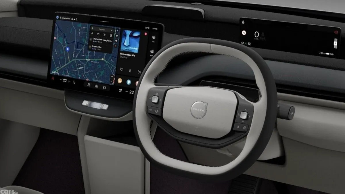 Volvo EX60 SUV, Electric, 2027, Grey