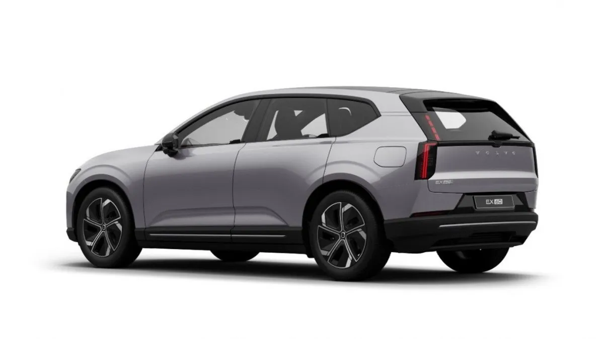 Volvo EX60 SUV, Electric, 2027, Silver