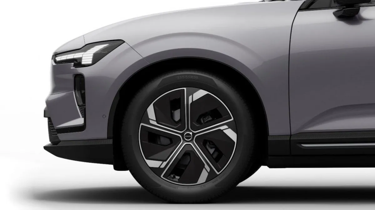 Volvo EX60 SUV, Electric, 2027, Silver