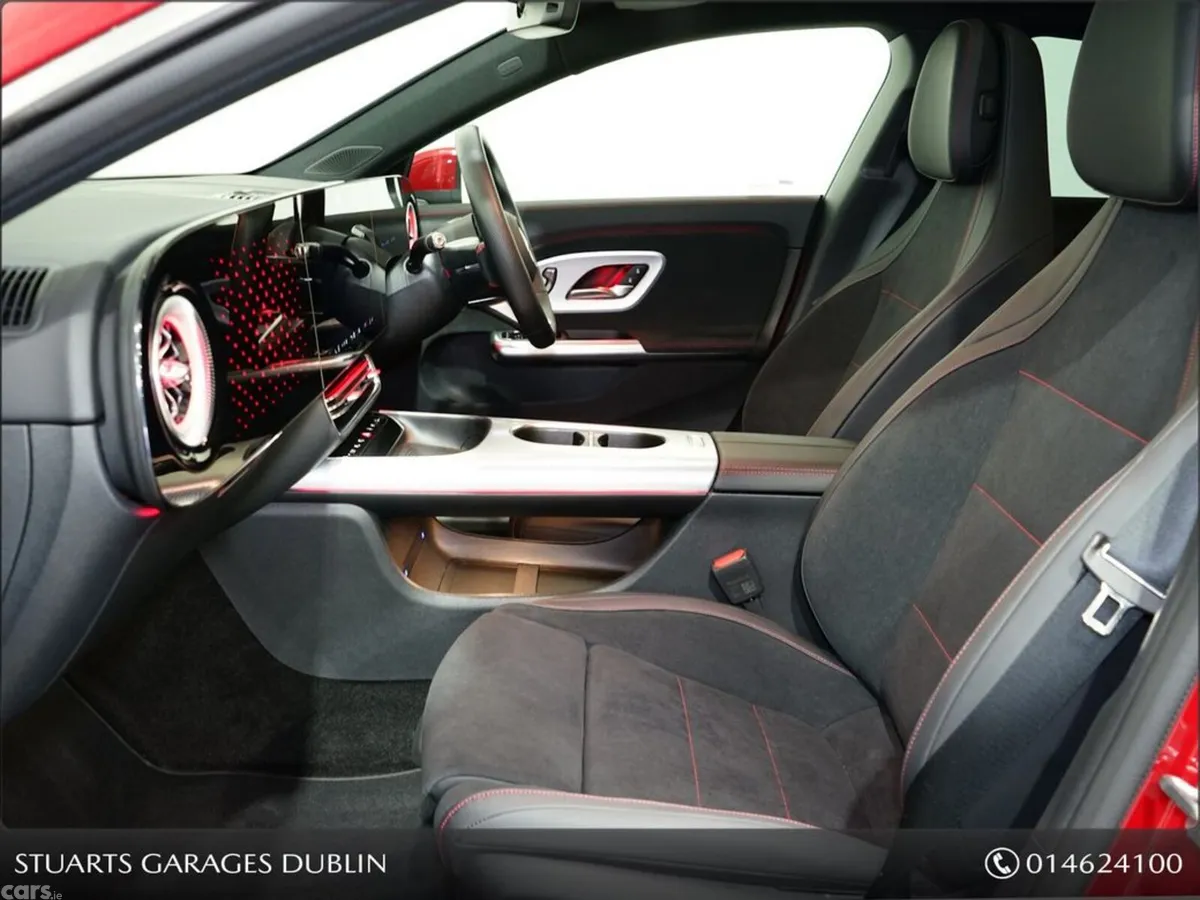 Mercedes-Benz CLA Saloon, Electric, 2026, Red