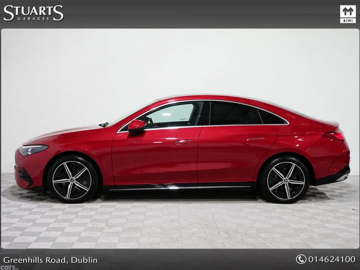 Mercedes-Benz CLA Saloon, Electric, 2026, Red