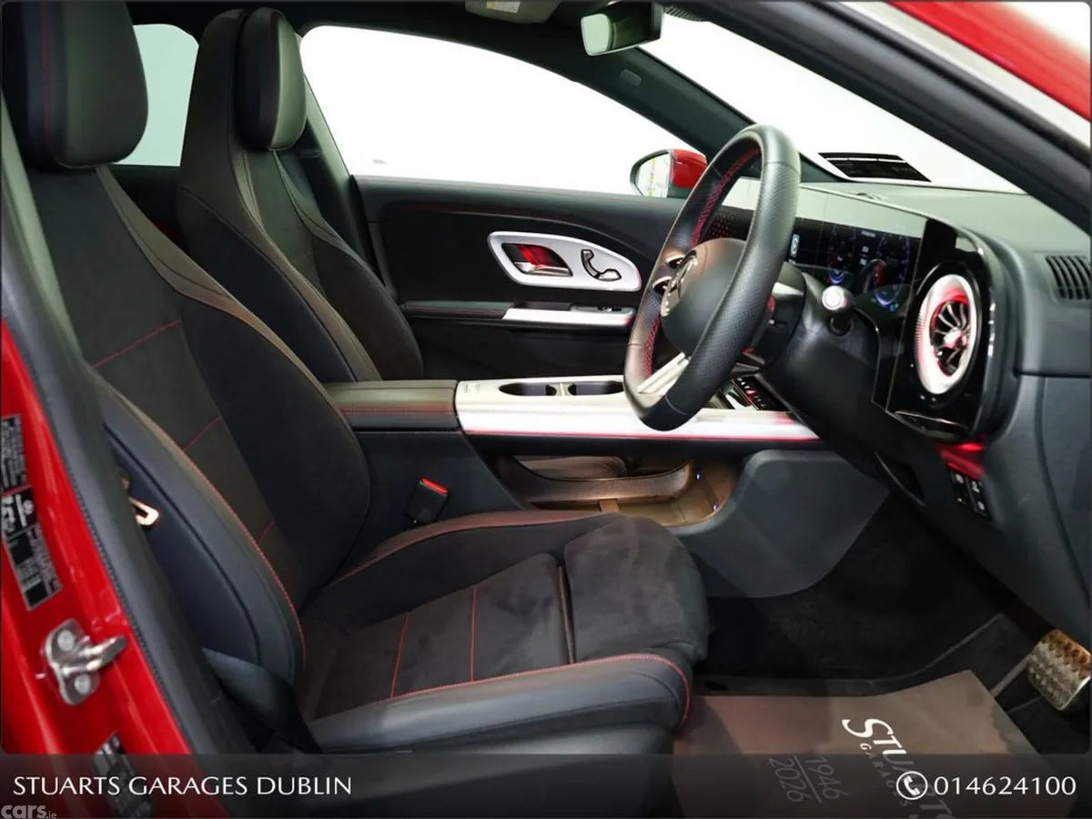 Mercedes-Benz CLA Saloon, Electric, 2026, Red