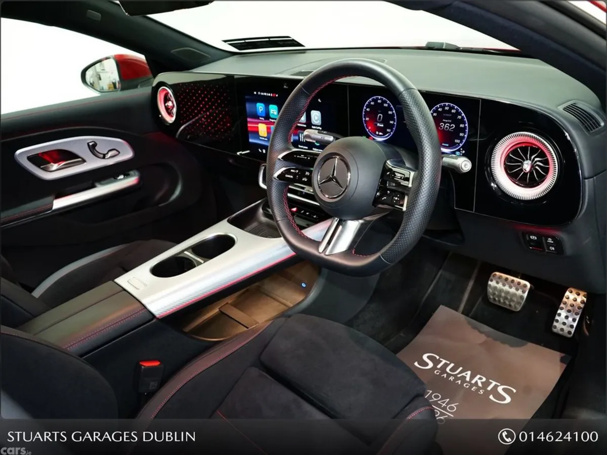 Mercedes-Benz CLA Saloon, Electric, 2026, Red