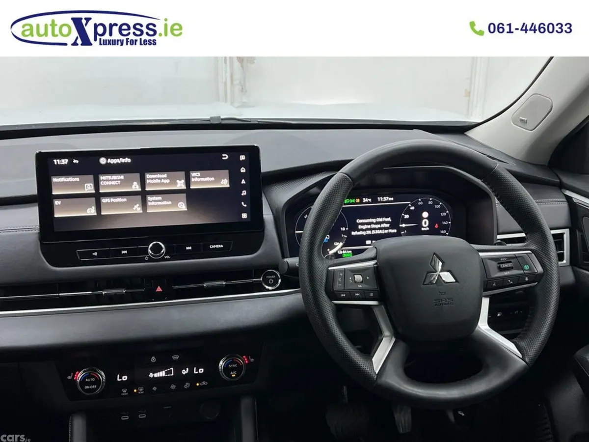 Mitsubishi Outlander SUV, Petrol Plug-in Hybrid, 2024, White