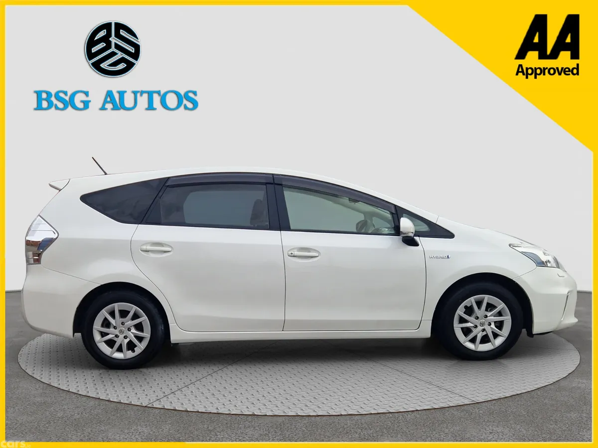 Toyota Prius MPV, Petrol Hybrid, 2013, White