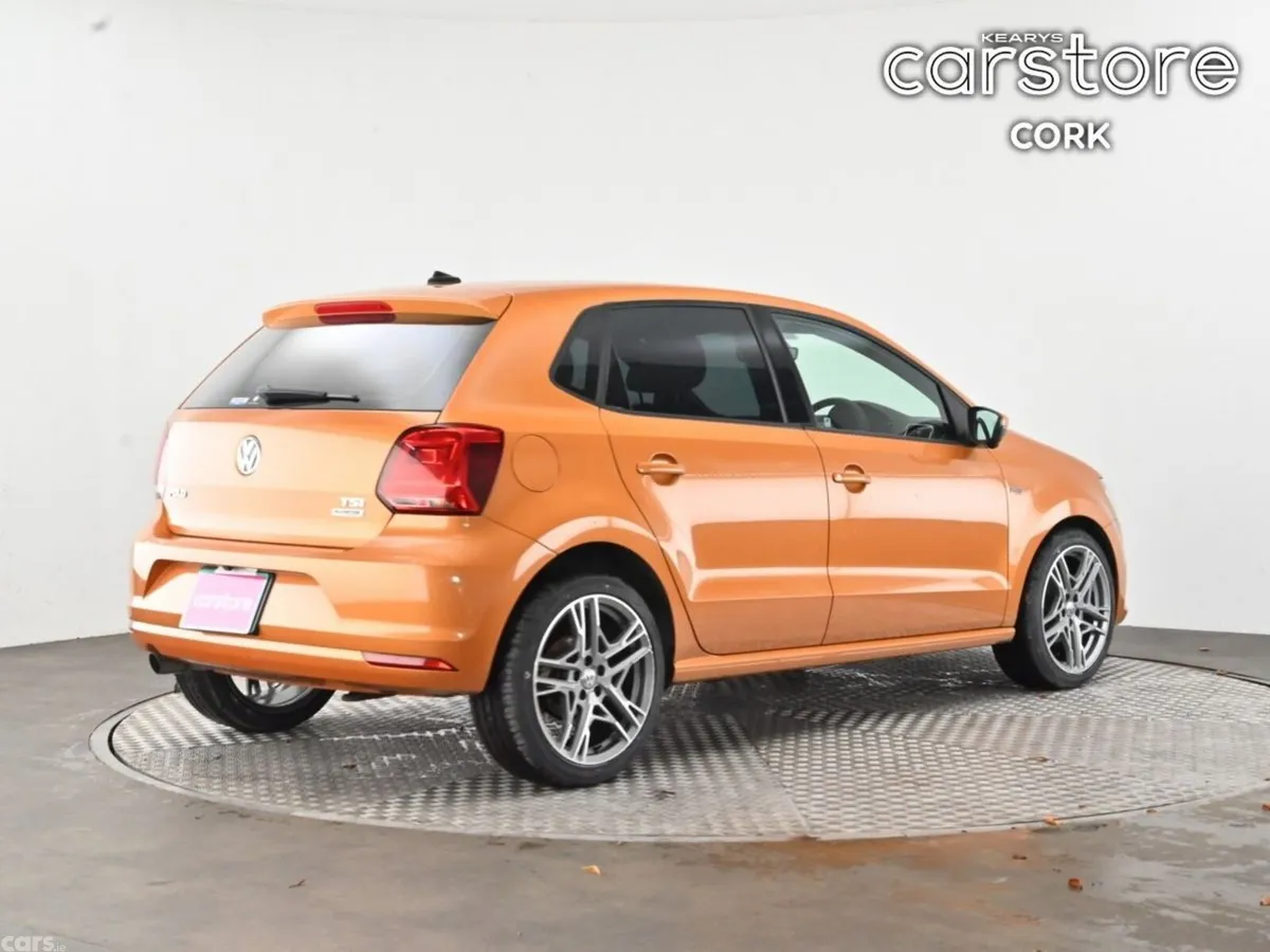 Volkswagen Polo Hatchback, Petrol, 2017, Orange