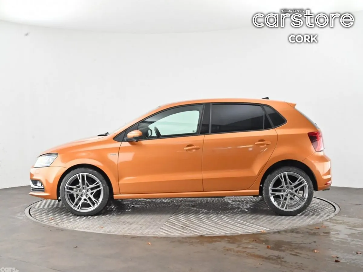 Volkswagen Polo Hatchback, Petrol, 2017, Orange