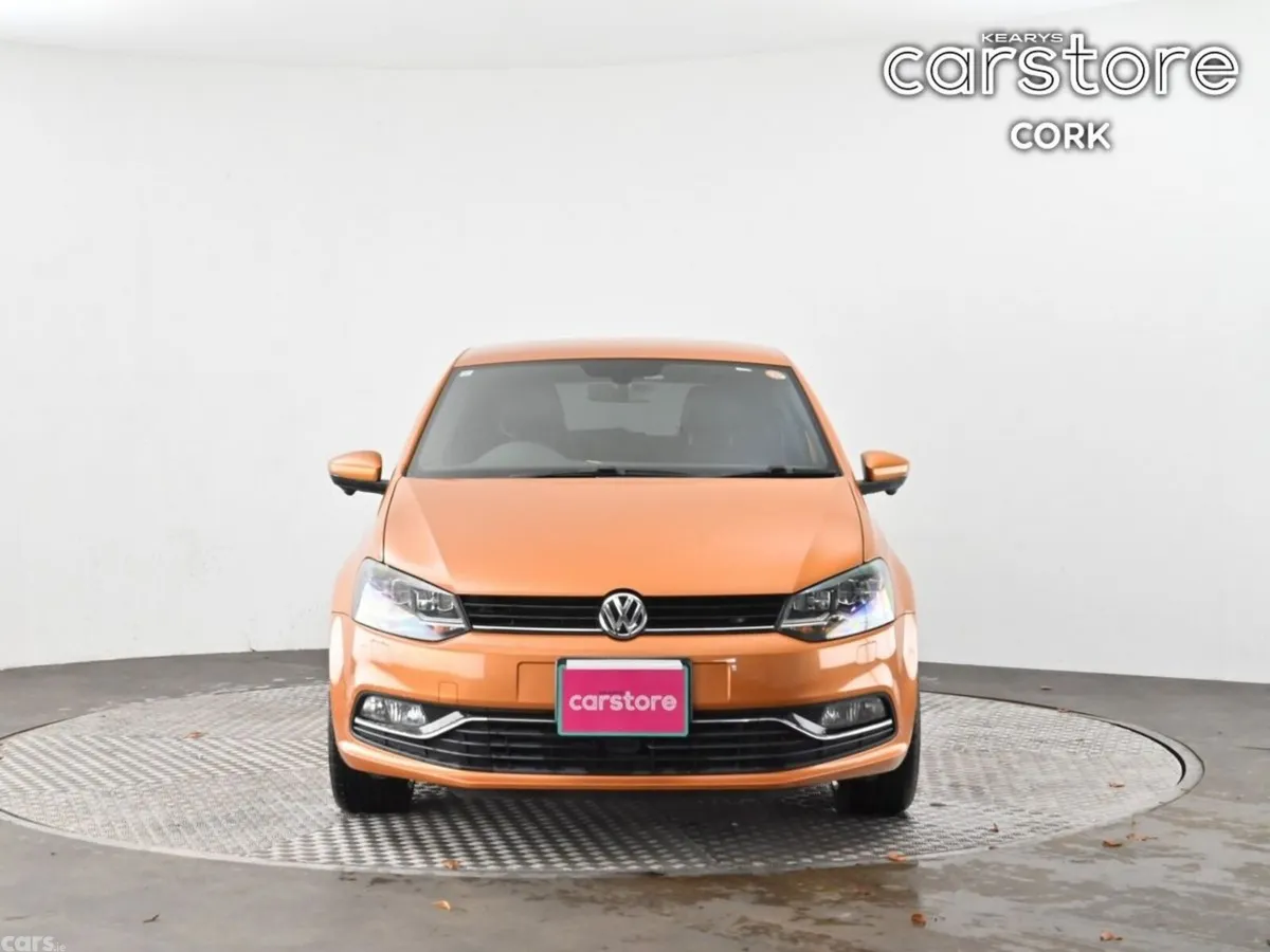 Volkswagen Polo Hatchback, Petrol, 2017, Orange