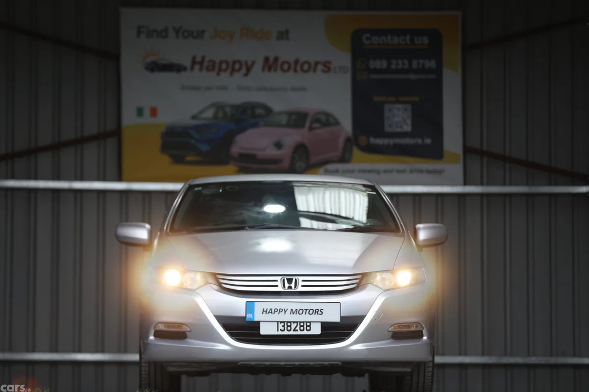 Honda Insight Saloon, Petrol Hybrid, 2010, Silver