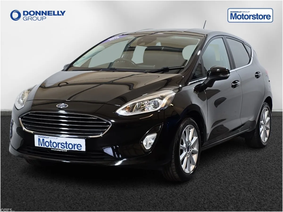 Ford Fiesta Hatchback, Petrol, 2018, Black