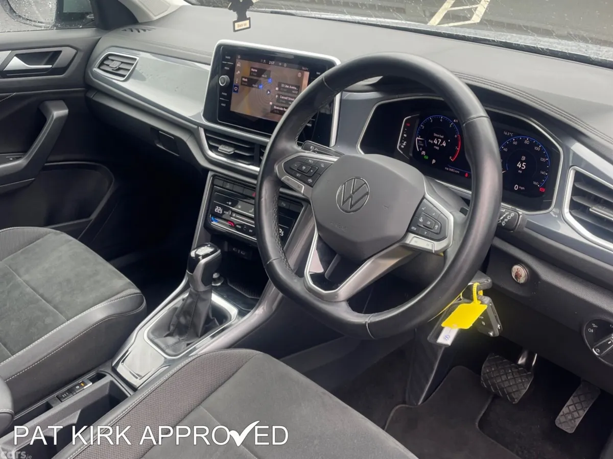 Volkswagen T-Roc Hatchback, Petrol, 2023, Silver