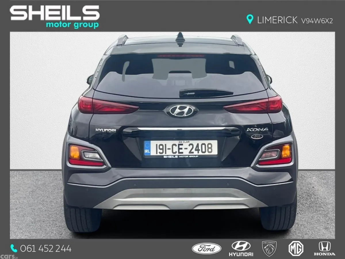 Hyundai KONA Hatchback, Petrol, 2019, Black