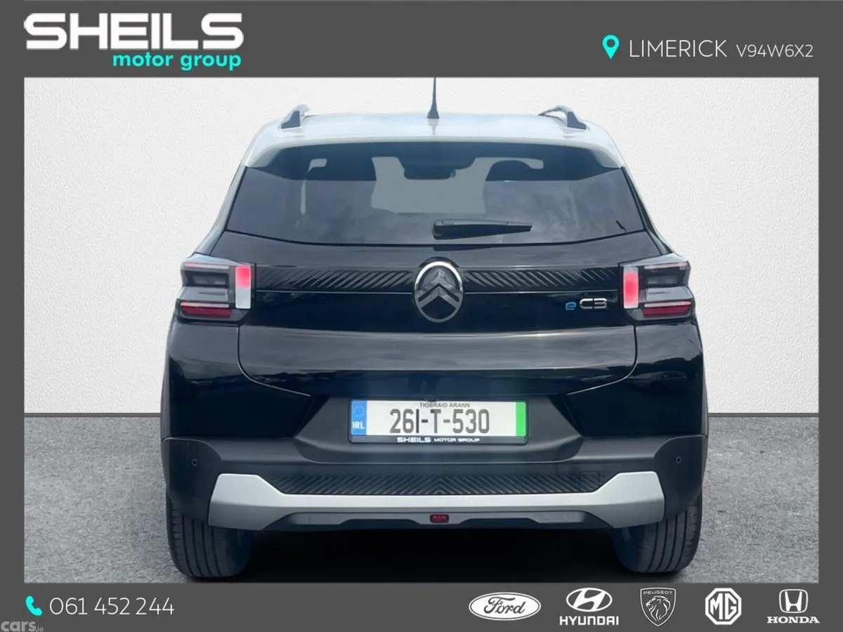 Citroen e-C3 Hatchback, Electric, 2026, Black