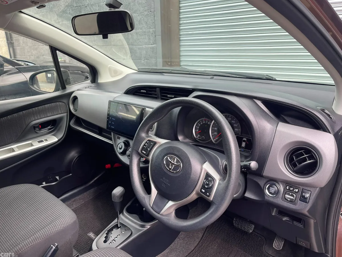 Toyota Vitz Hatchback, Petrol, 2015, Brown