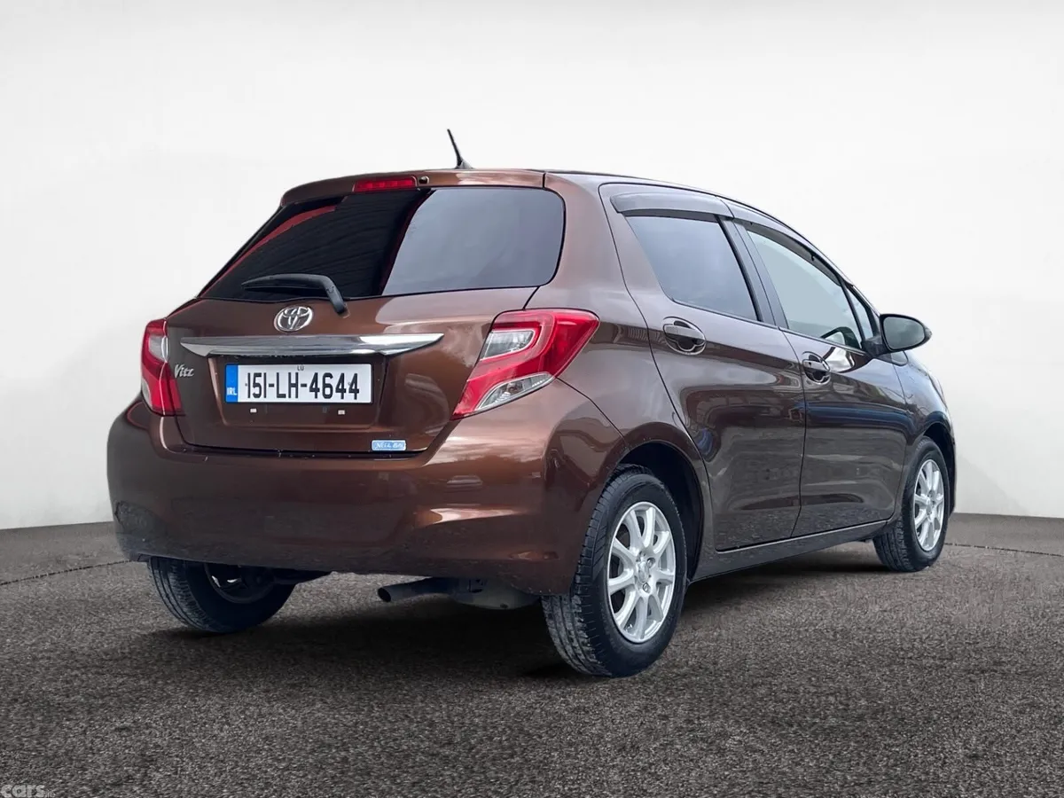 Toyota Vitz Hatchback, Petrol, 2015, Brown