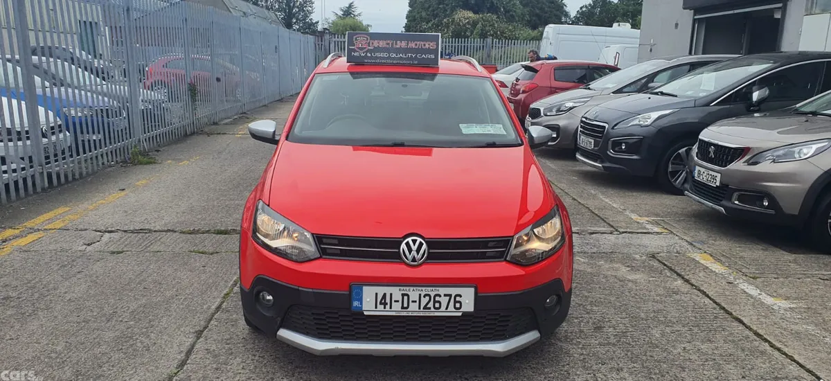 Volkswagen Polo Hatchback, Diesel, 2014, Red