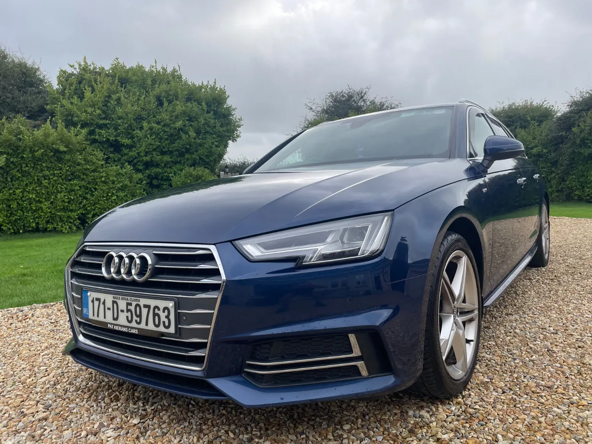 Audi A4 Estate, Diesel, 2017, Blue
