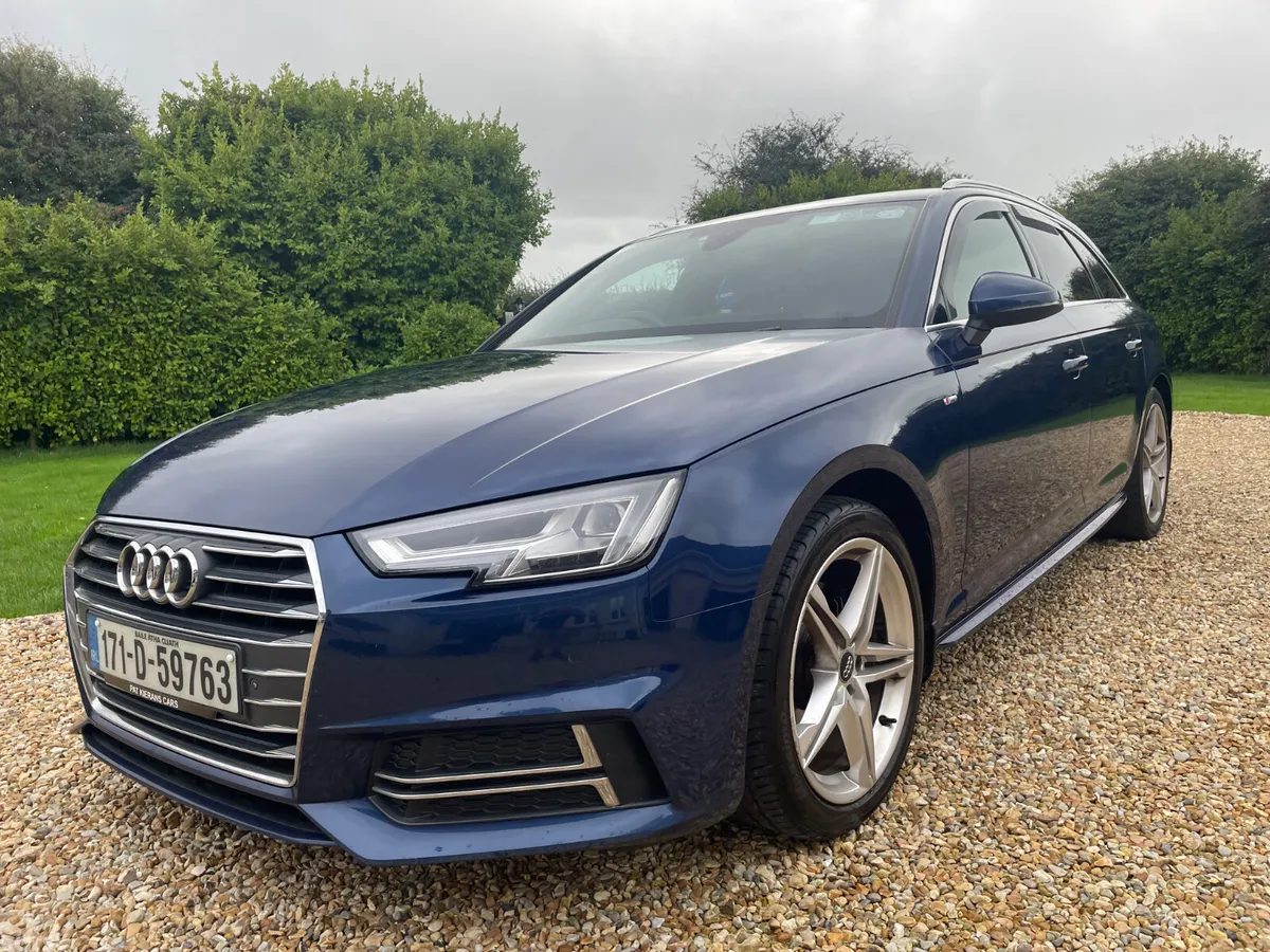 Audi A4 Estate, Diesel, 2017, Blue