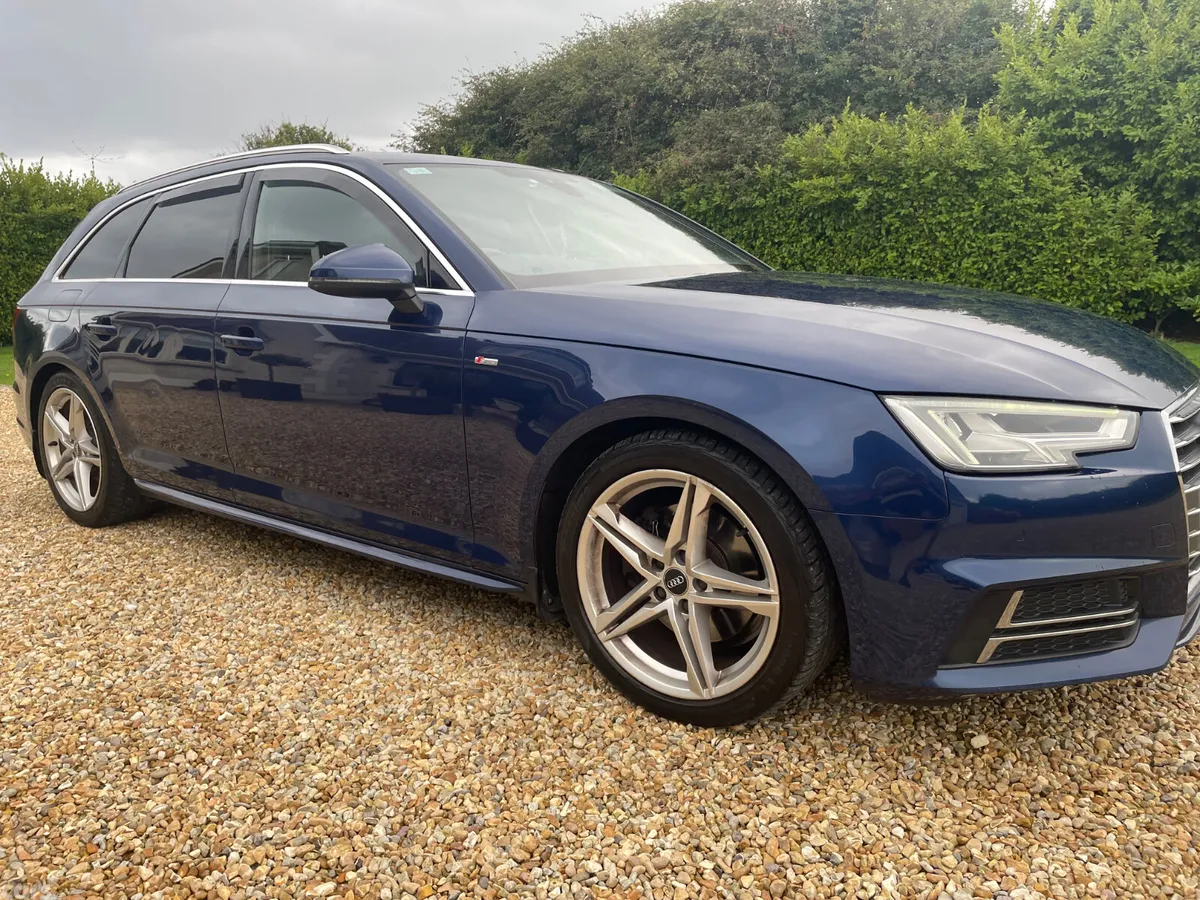 Audi A4 Estate, Diesel, 2017, Blue