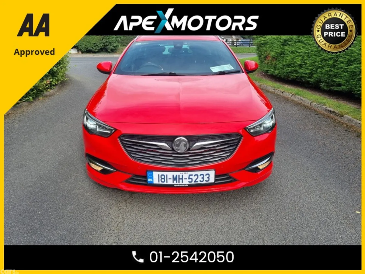 Opel Insignia Estate, Diesel, 2018, Red