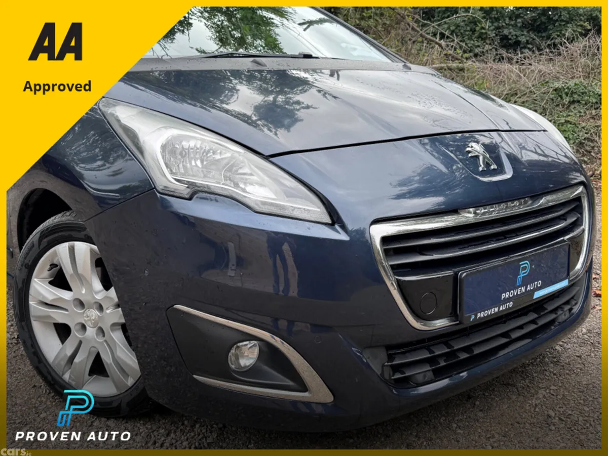 Peugeot 5008 MPV, Diesel, 2015, Blue