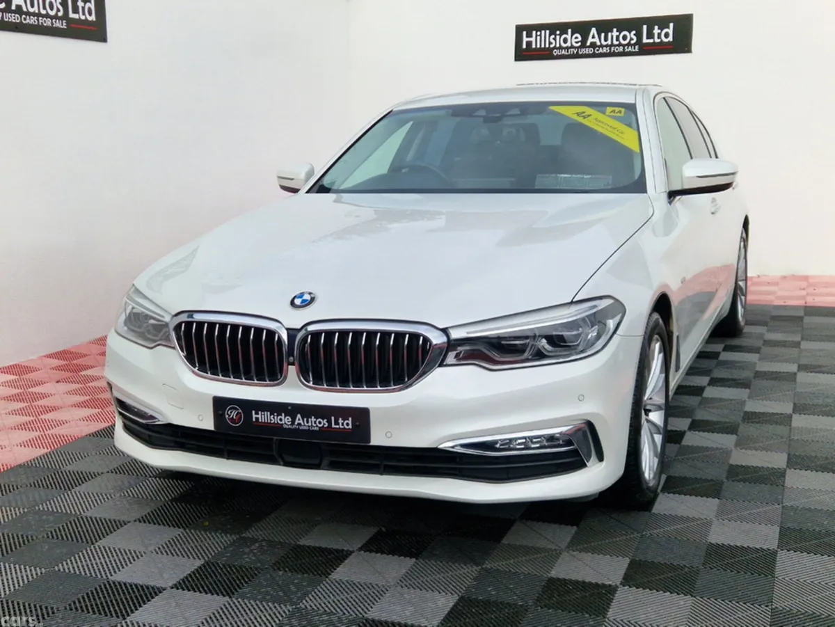 BMW 5-Series Saloon, Diesel, 2017, White