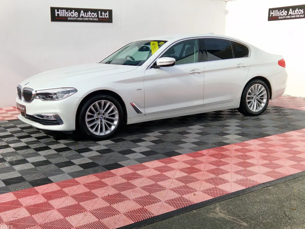 BMW 5-Series Saloon, Diesel, 2017, White