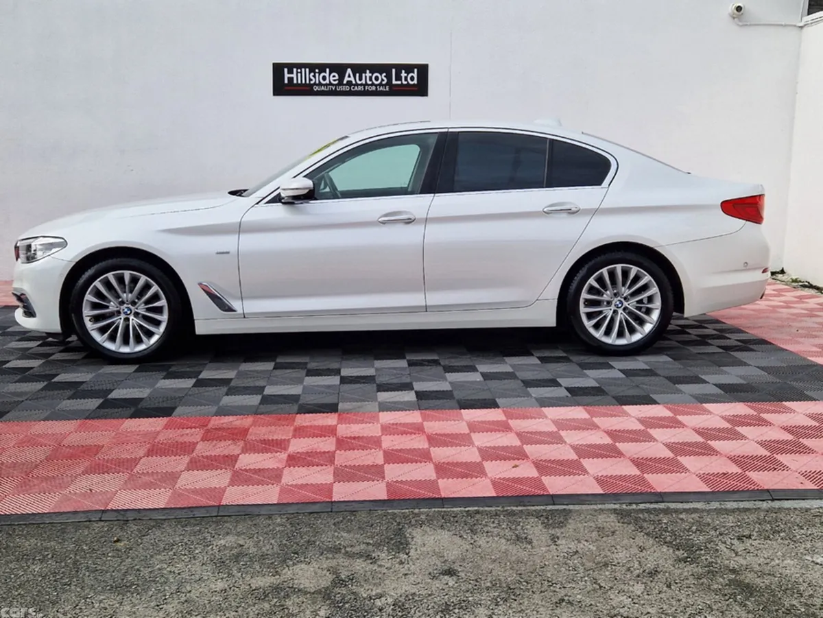 BMW 5-Series Saloon, Diesel, 2017, White