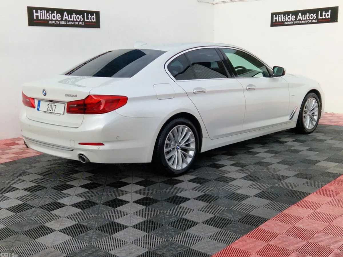 BMW 5-Series Saloon, Diesel, 2017, White