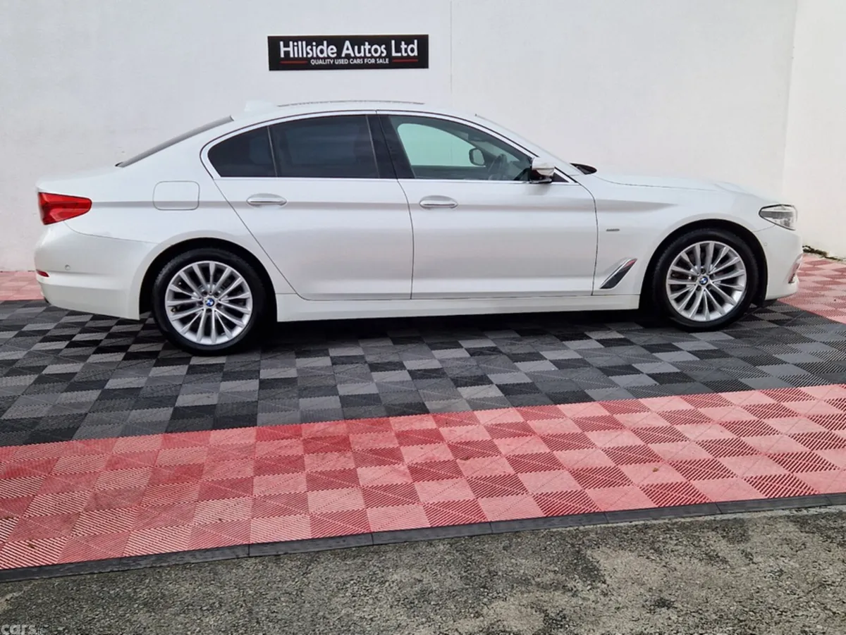BMW 5-Series Saloon, Diesel, 2017, White