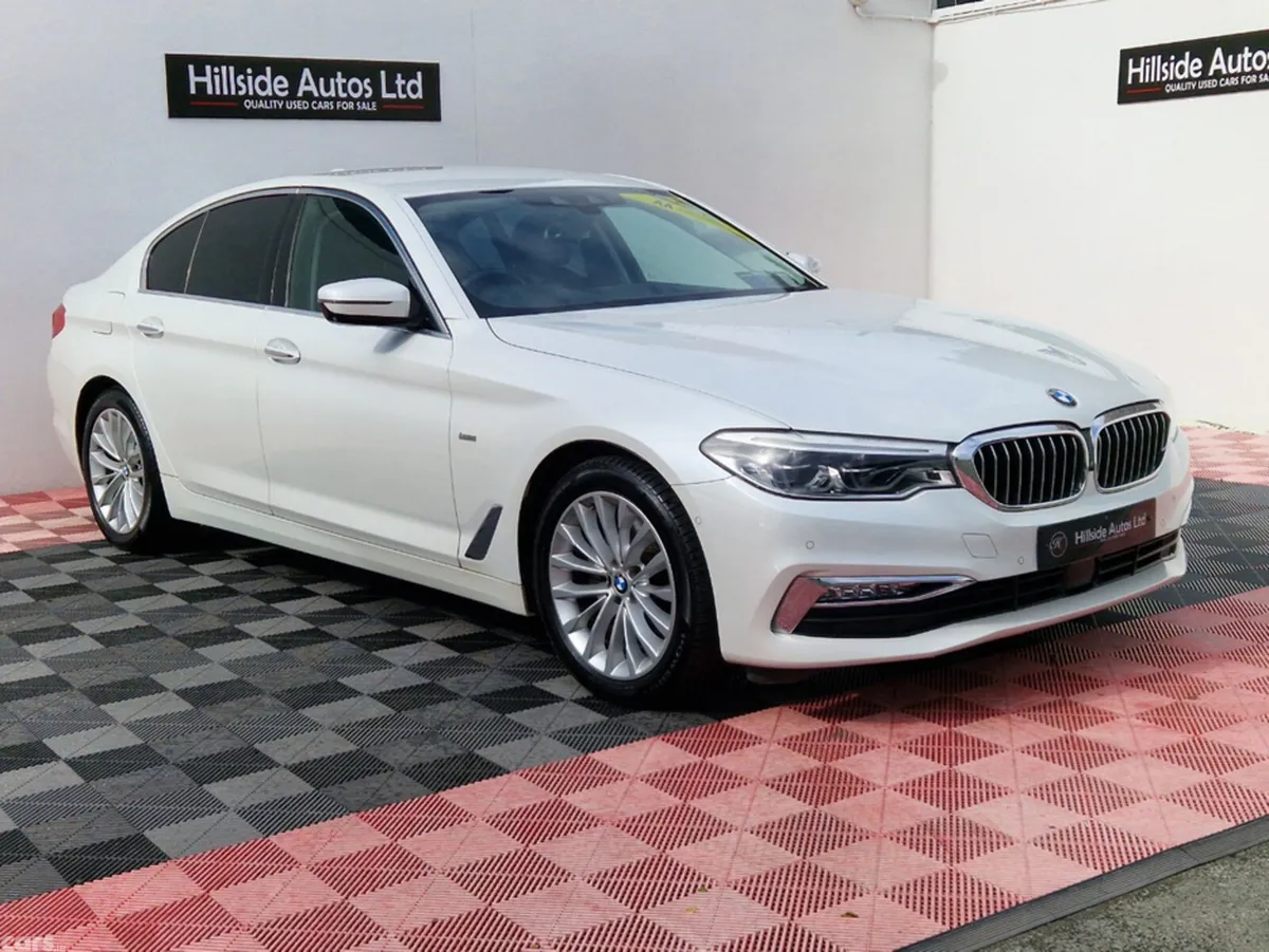 BMW 5-Series Saloon, Diesel, 2017, White