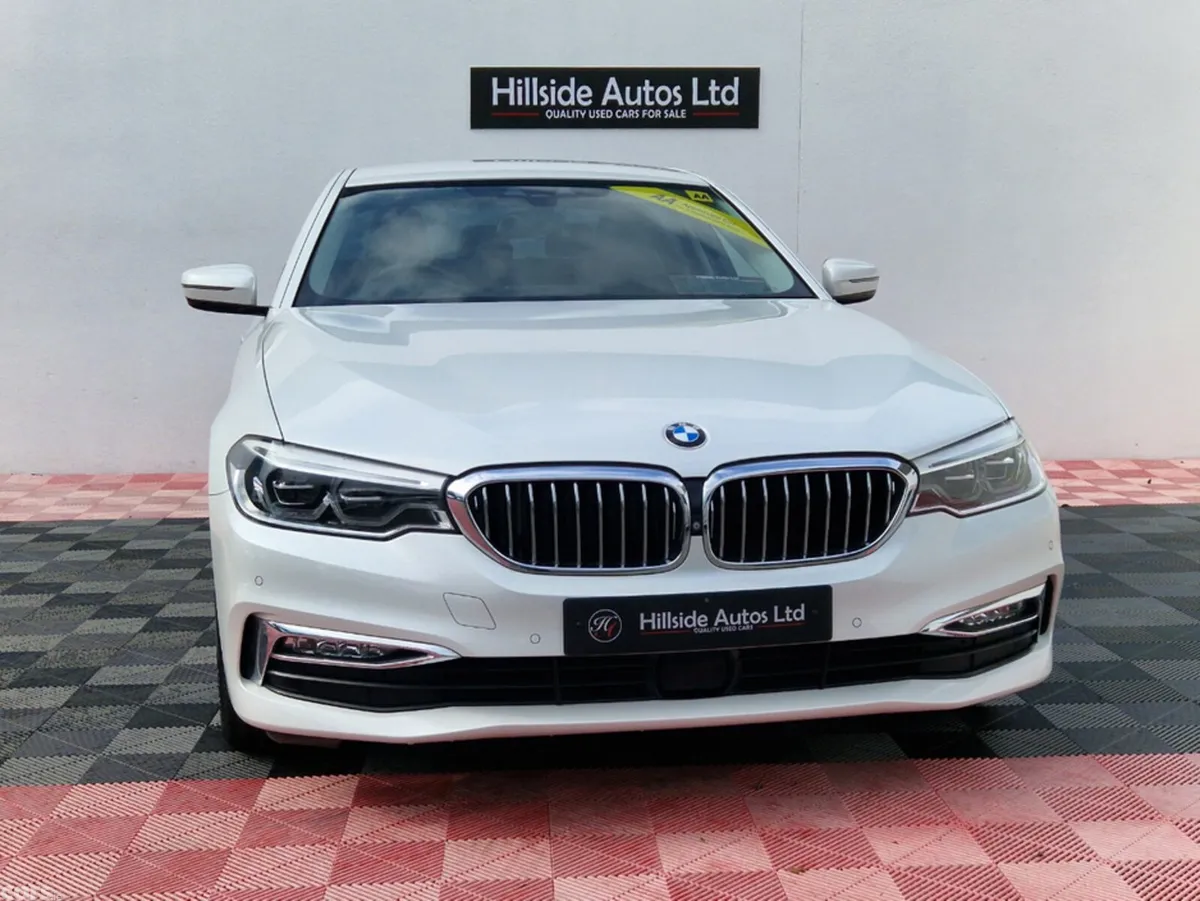 BMW 5-Series Saloon, Diesel, 2017, White