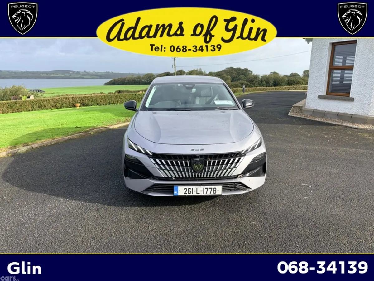 Peugeot 308 Hatchback, Petrol Hybrid, 2026, Grey